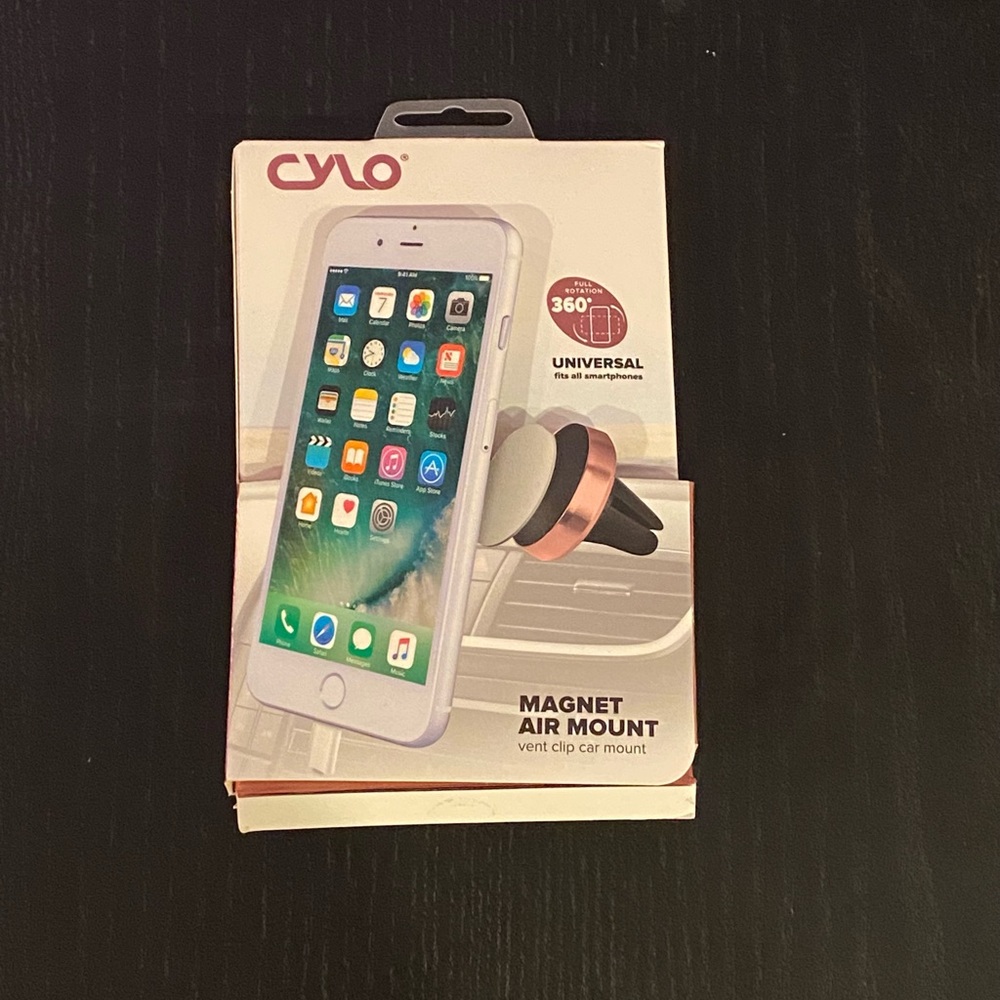 Car Phone Holder - Vent Clip Car Mount - Magnetic